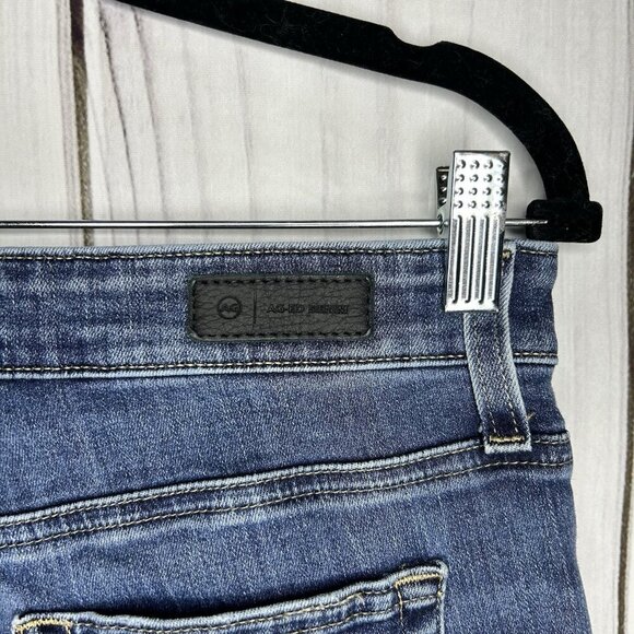 ADRIANO GOLDSCHMIED Farrah Ankle High Rise Skinny Jean AG-ED Denim Blue Size 29R - Picture 9 of 10